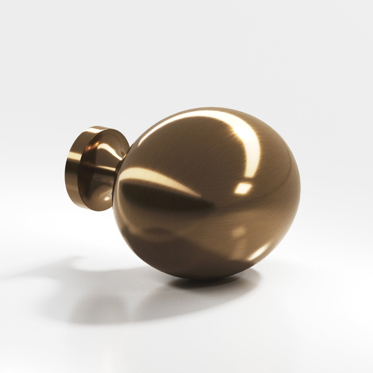 Colonial Bronze Oval Cabinet Knob