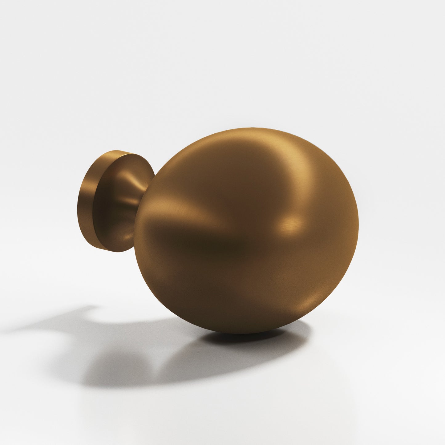 Colonial Bronze Oval Cabinet Knob