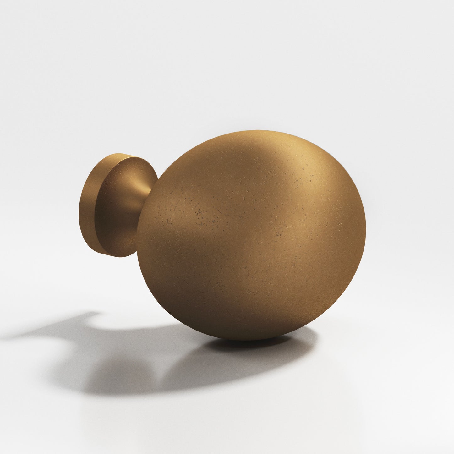 Colonial Bronze Oval Cabinet Knob