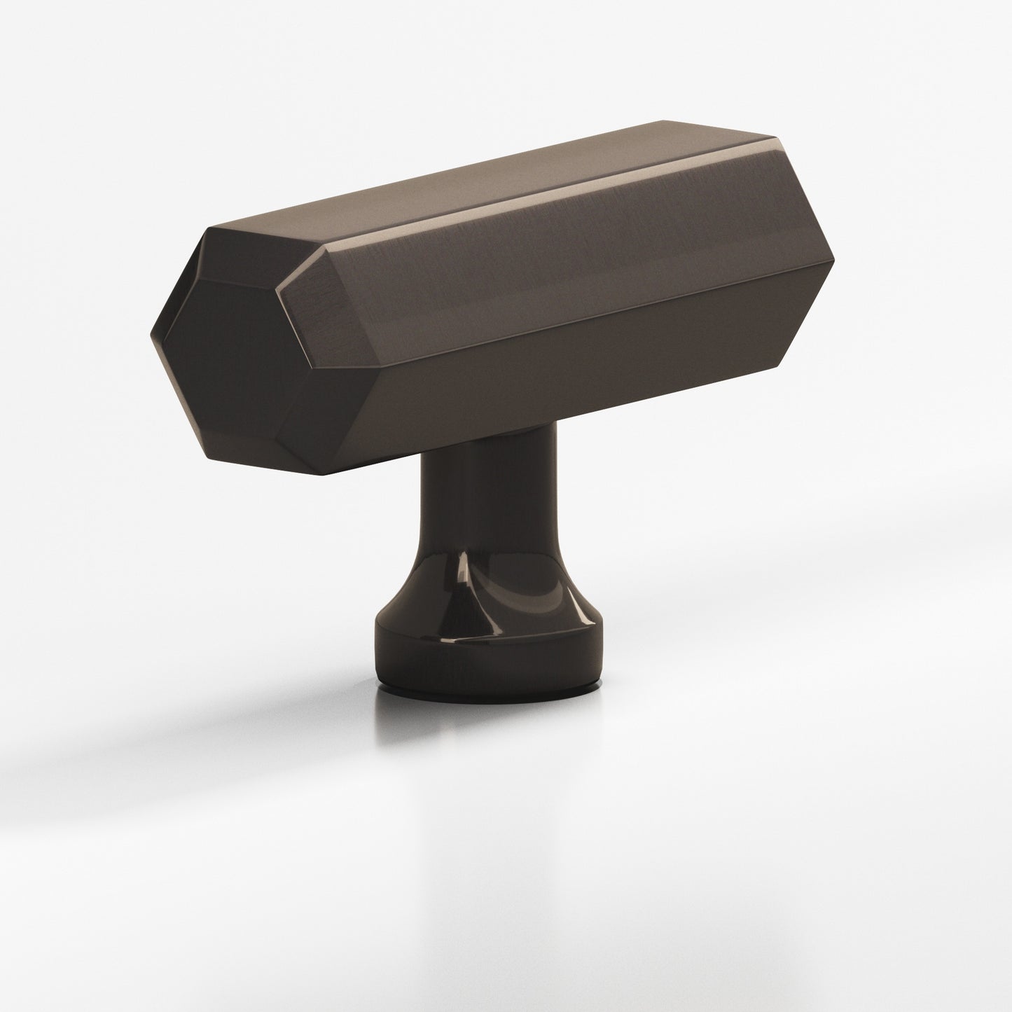 Colonial Bronze T Cabinet Knob