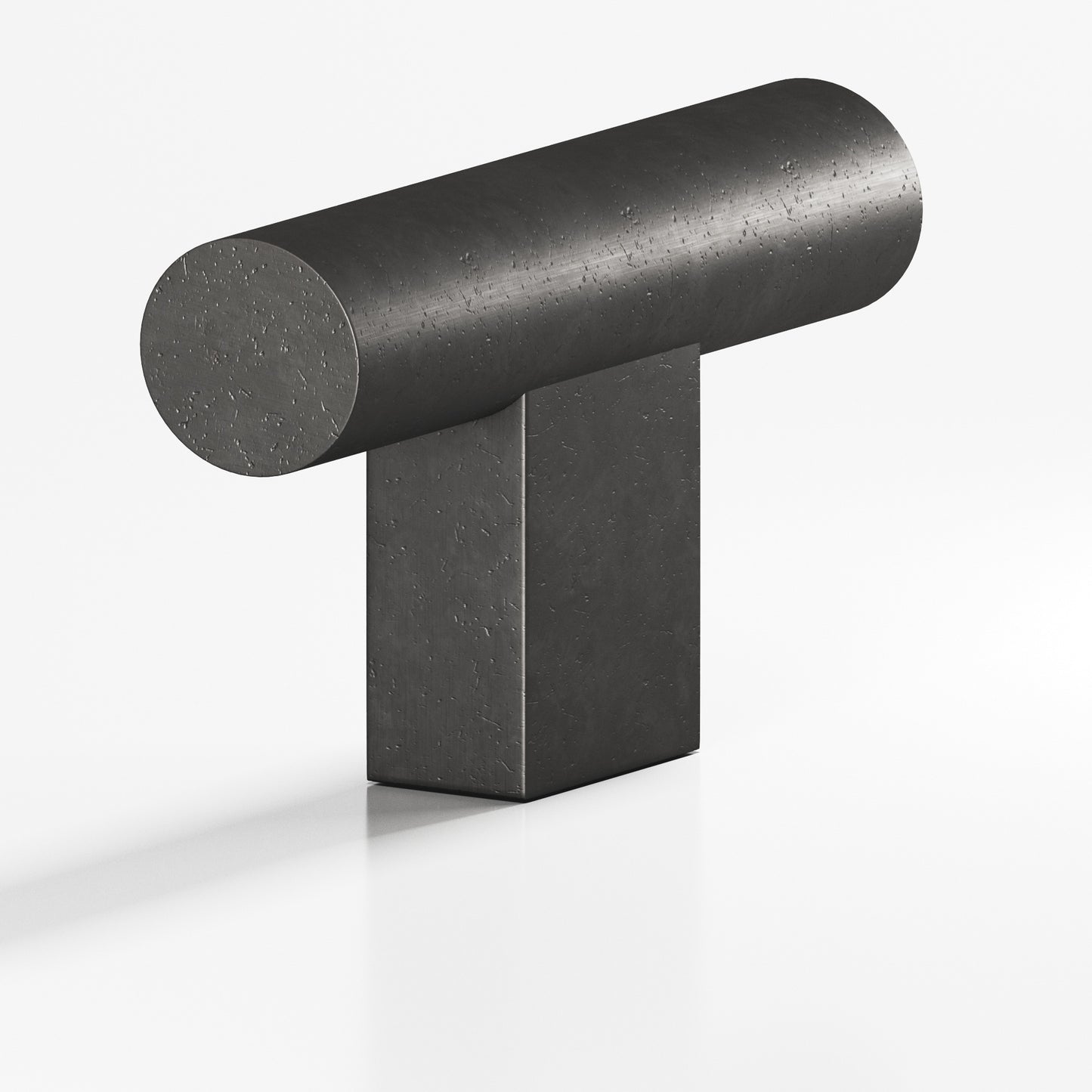 Colonial Bronze T Cabinet Knob