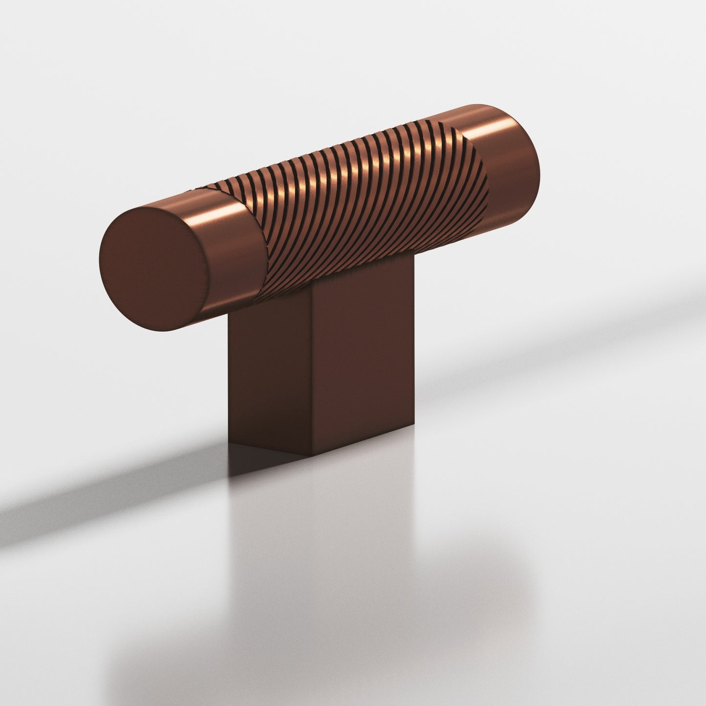 Colonial Bronze T Cabinet Knob