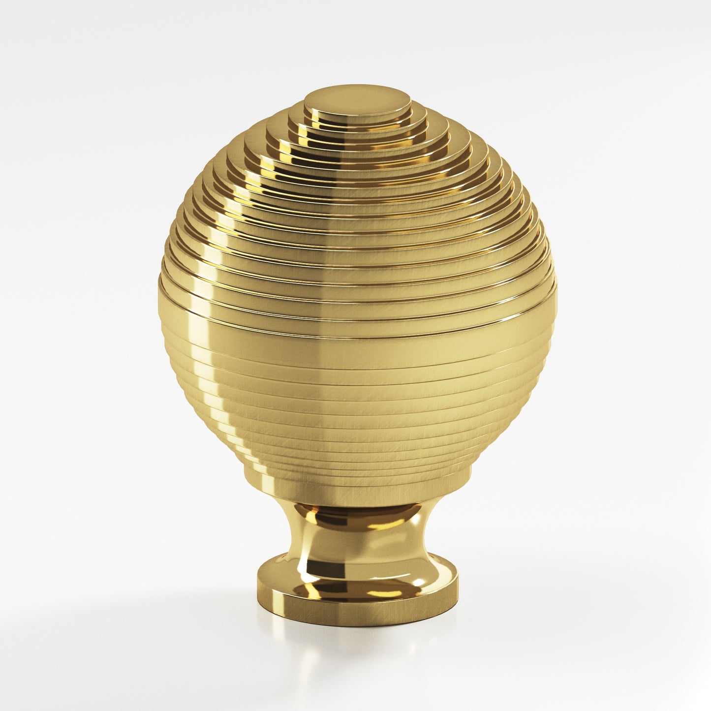 Colonial Bronze Beehive Cabinet Knob