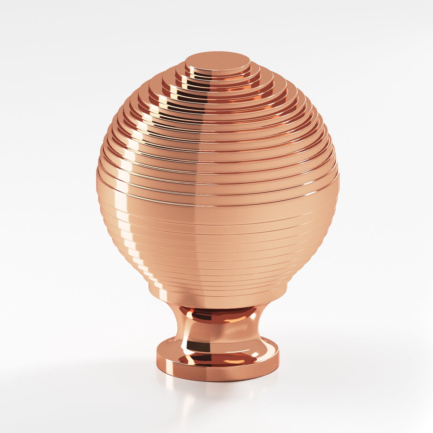 Colonial Bronze Beehive Cabinet Knob