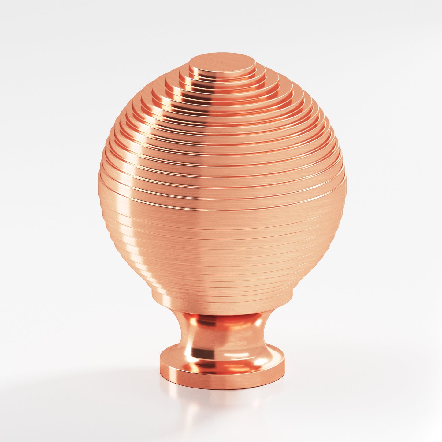 Colonial Bronze Beehive Cabinet Knob