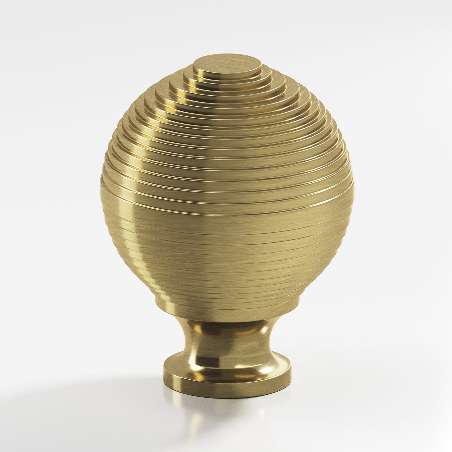 Colonial Bronze Beehive Cabinet Knob