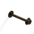 Colonial Bronze Concealed Garment Rod