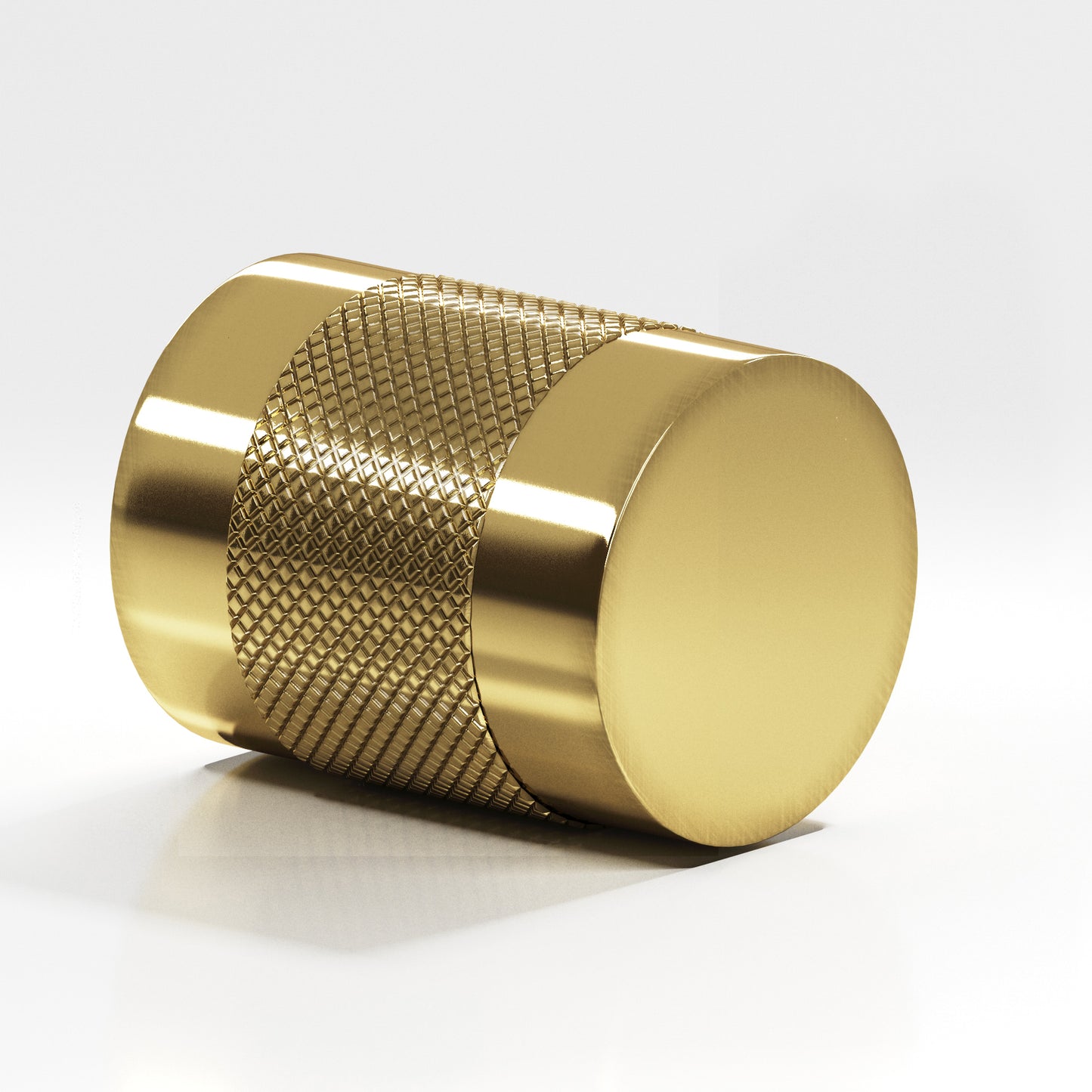 Colonial Bronze 1" Diameter Diamond Knurl Cabinet Knob