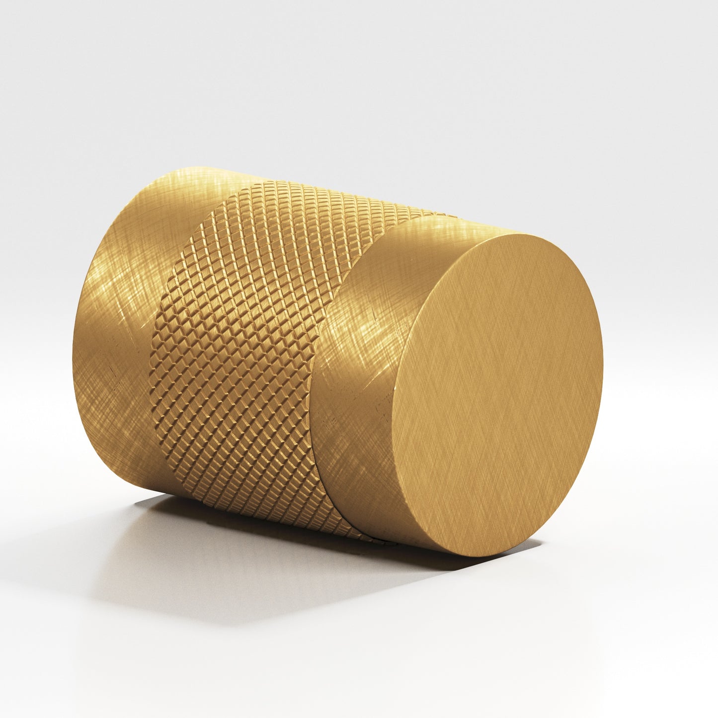 Colonial Bronze 1" Diameter Diamond Knurl Cabinet Knob