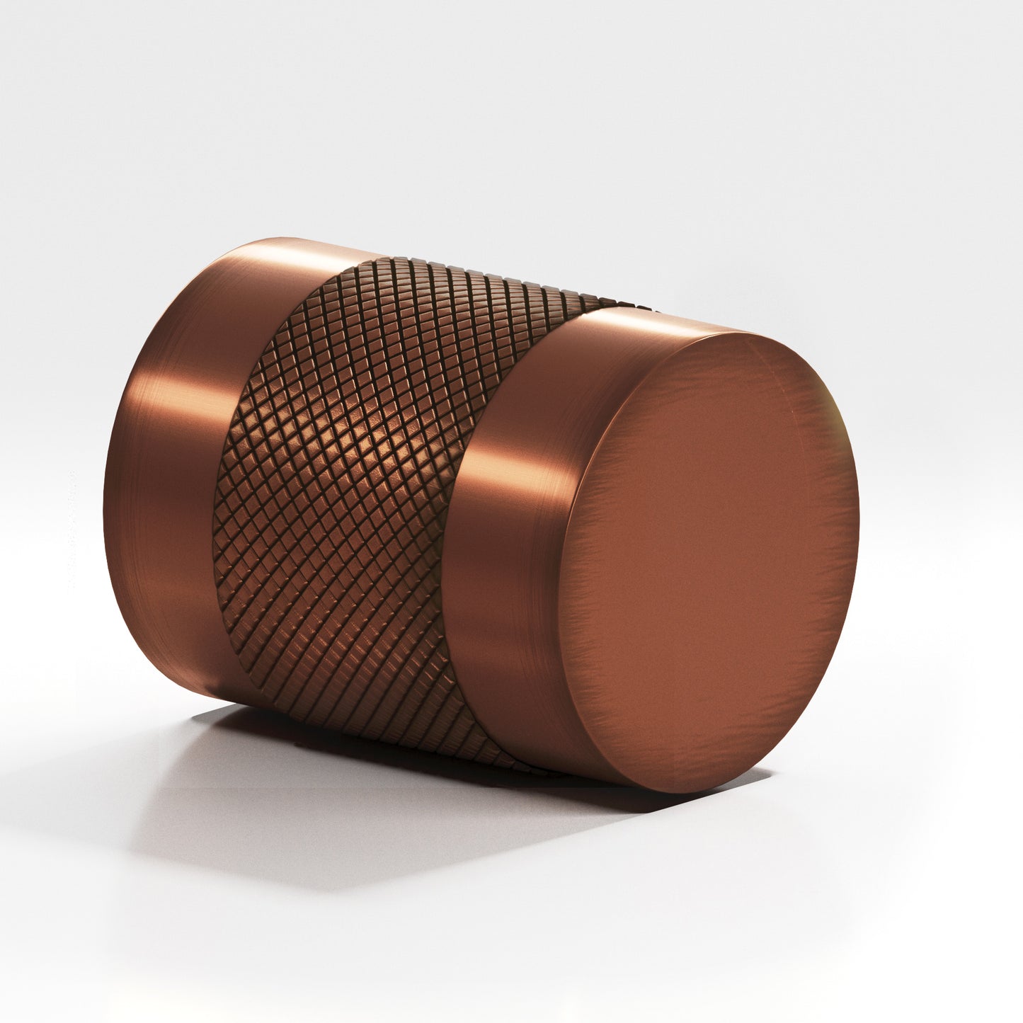 Colonial Bronze 1 1/4" Diameter Diamond Knurl Cabinet Knob