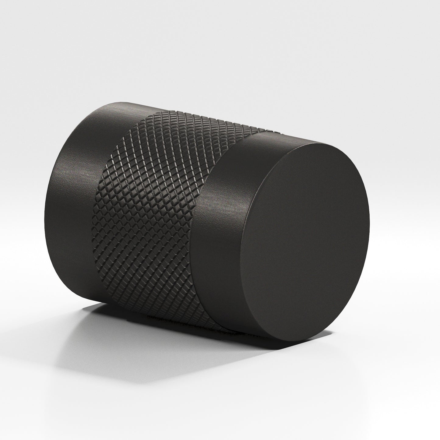 Colonial Bronze 1" Diameter Diamond Knurl Cabinet Knob