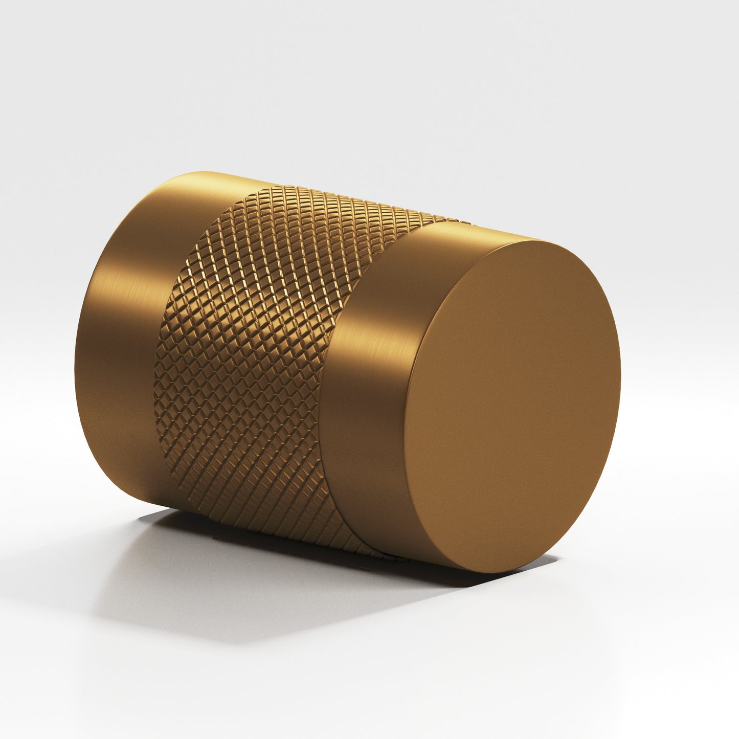 Colonial Bronze 1" Diameter Diamond Knurl Cabinet Knob