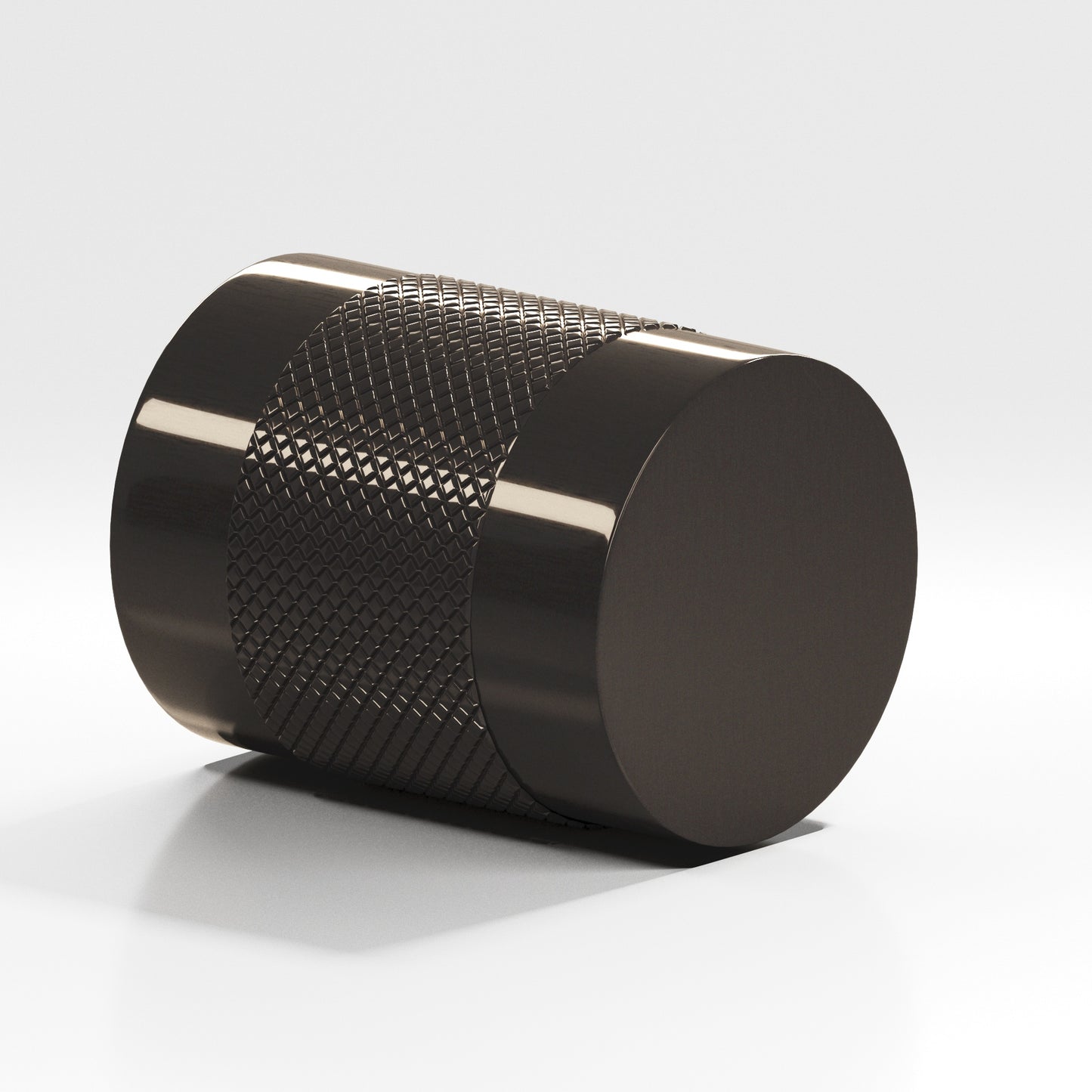 Colonial Bronze 1" Diameter Diamond Knurl Cabinet Knob