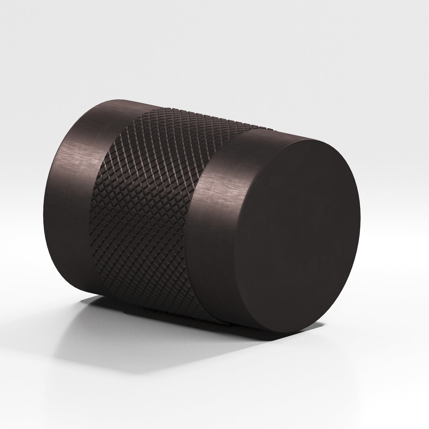 Colonial Bronze 1" Diameter Diamond Knurl Cabinet Knob