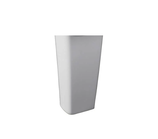 Barclay C/3-140WH Elena Pedestal Lavatory Column Only - White