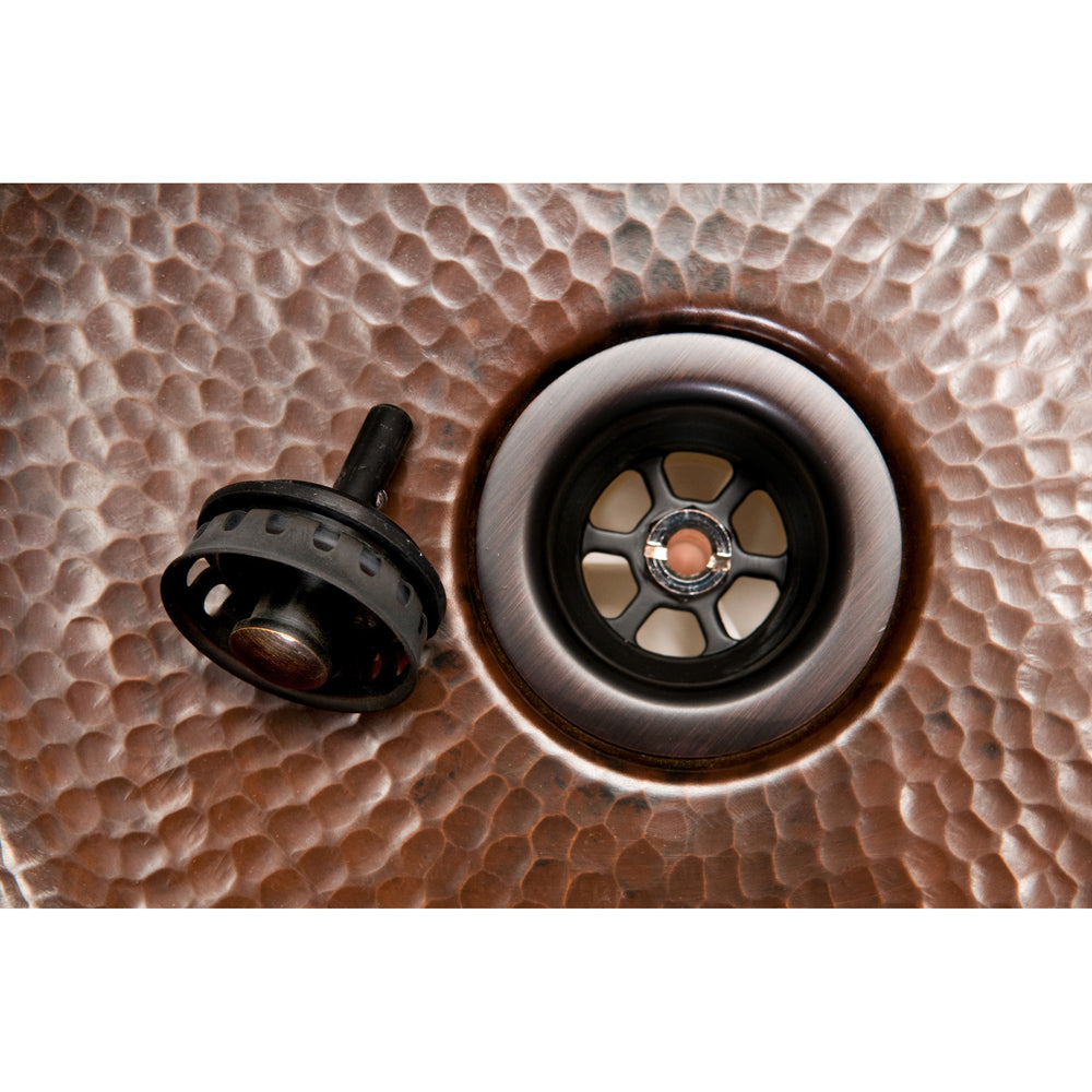 Premier 2" Basket Strainer Drain Rubbed Bronze D-133ORB