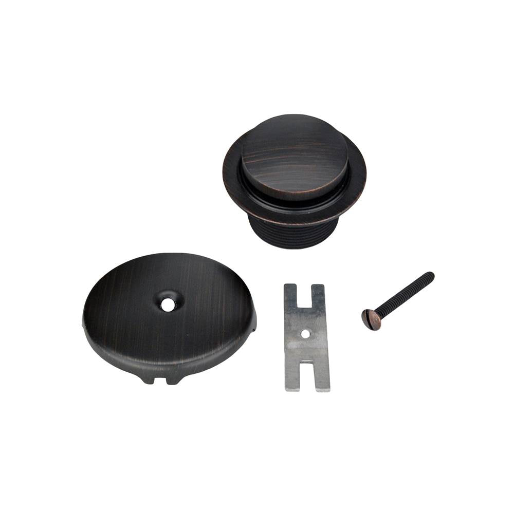 Premier Tub Drain Single-Hole Overflow Cover D-301ORB