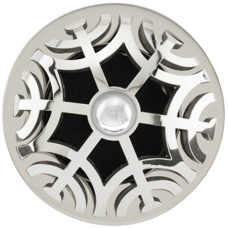 Linkasink D011-SCR01-O Maze Grid Strainer With Overflow