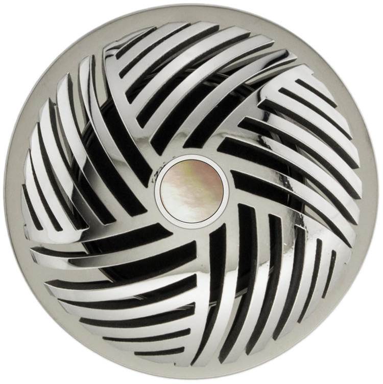 Linkasink D013-SCR02-N Herringbone Grid Strainer With No Overflow