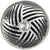Linkasink D013-SCR01-O Herringbone Grid Strainer With No Overflow