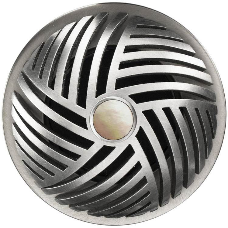 Linkasink D013-SCR02-N Herringbone Grid Strainer With No Overflow