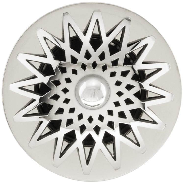 Linkasink D015-SCR01-O Star Grid Strainer With Overflow