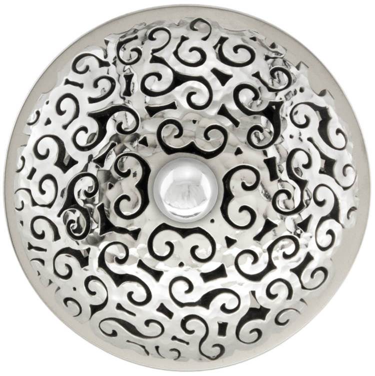 Linkasink D016-SCR01-O Swirl Grid Strainer With Overflow - Parent
