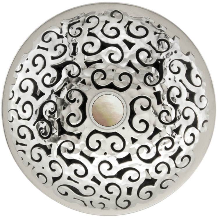 Linkasink D016-SCR02-O Swirl Grid Strainer With Overflow - Parent