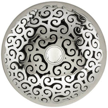 Load image into Gallery viewer, Linkasink D016-SCR02-O Swirl Grid Strainer With Overflow