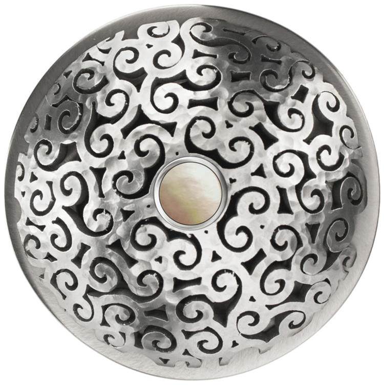 Linkasink D016-SCR02-N Swirl Grid Strainer With No Overflow