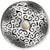 Linkasink D016-SCR02-O Swirl Grid Strainer With Overflow