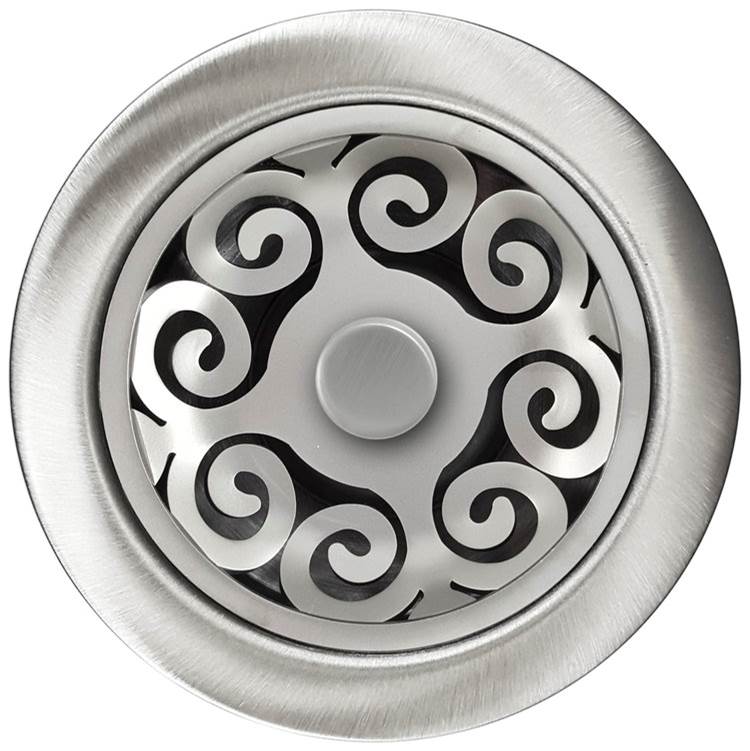 Linkasink D072 Hawaiian Quilt Disposal Flange With Stopper