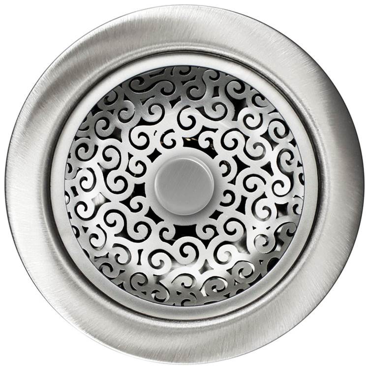Linkasink D076 Swirl Disposal Flange With Stopper