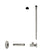 Westbrass D103K12 Supply Kit - 1/2 in. IPS x 3/8 in. OD x 12 in. Corrugated