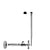 Westbrass D103K12X Supply Kit - 1/2 in. IPS x 3/8 in. OD x 12 in. Corrugated