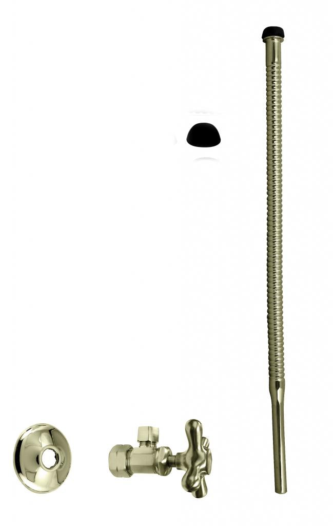 Westbrass D105K15X Supply Kit - 5/8 in. OD x 3/8 in. OD x 15 in. Corrugated - Parent