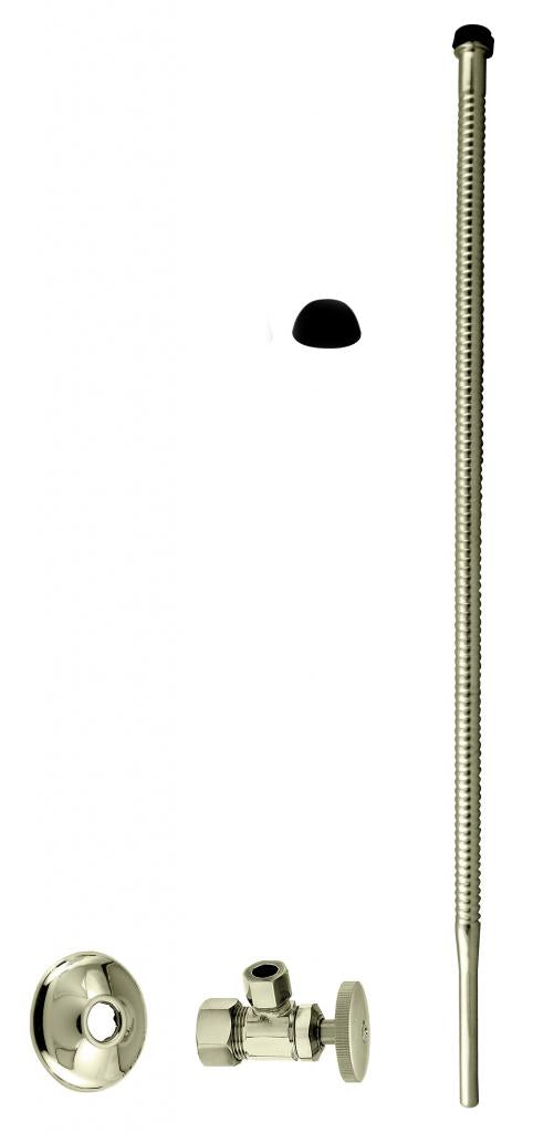 Westbrass D105K20 Supply Kit - 5/8 in. OD x 3/8 in. OD x 20 in. Corrugated - Parent