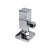 Westbrass D105QS Angle Stop, Quibic 1/4-Turn Ceramic Disc, 1/2 In. Copper Compression x 3/8 In. Compression Valve