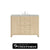 James Martin D125-V48-CSD-FVSL Gracyn 48" Single Vanity, Coastal Driftwood, With 3 CM Victorian Silver Silestone Top With FreePower Wireless Charger