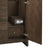 James Martin D125-V48-SBL-FVSL Gracyn 48" Single Vanity, Sable, With 3 CM Victorian Silver Silestone Top With FreePower Wireless Charger
