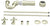 Westbrass D1638L LA-Style Pedestal Lavatory Kit - Cross Handles - Parent