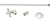 Westbrass D1712T Toilet Kit with Stop and Corrugated Riser - Cross Handle