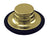 Westbrass D209 InSinkErator Style Brass Disposal Stopper for Garbage Disposal - Parent