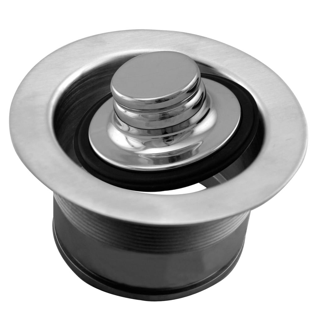 Westbrass D2105 3-1/2 in. Brass EZ Mount Disposal Flange and Stopper - Parent