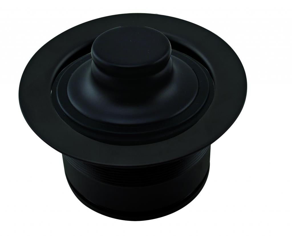 Westbrass D2105 3-1/2 in. Brass EZ Mount Disposal Flange and Stopper