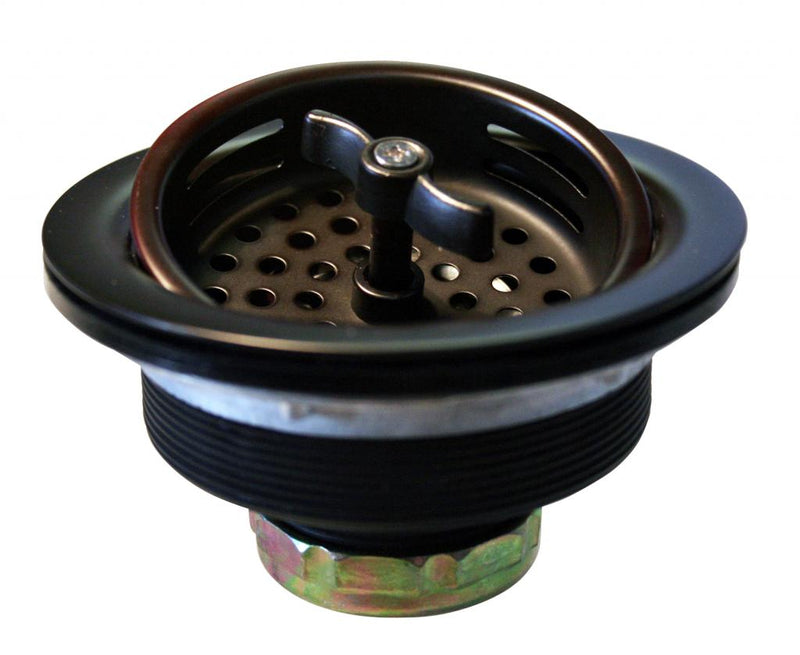 Westbrass D213 Wing Nut Style Large Kitchen Basket Strainer