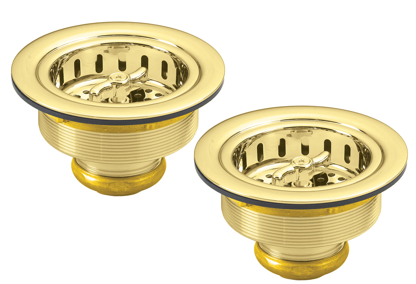 Westbrass D2135 Two Wing Nut Style Large Kitchen Basket Strainer - Parent