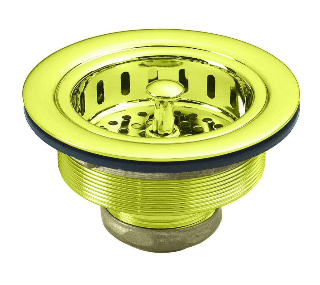 Westbrass D214 Post Style Large Kitchen Basket Strainer - Parent