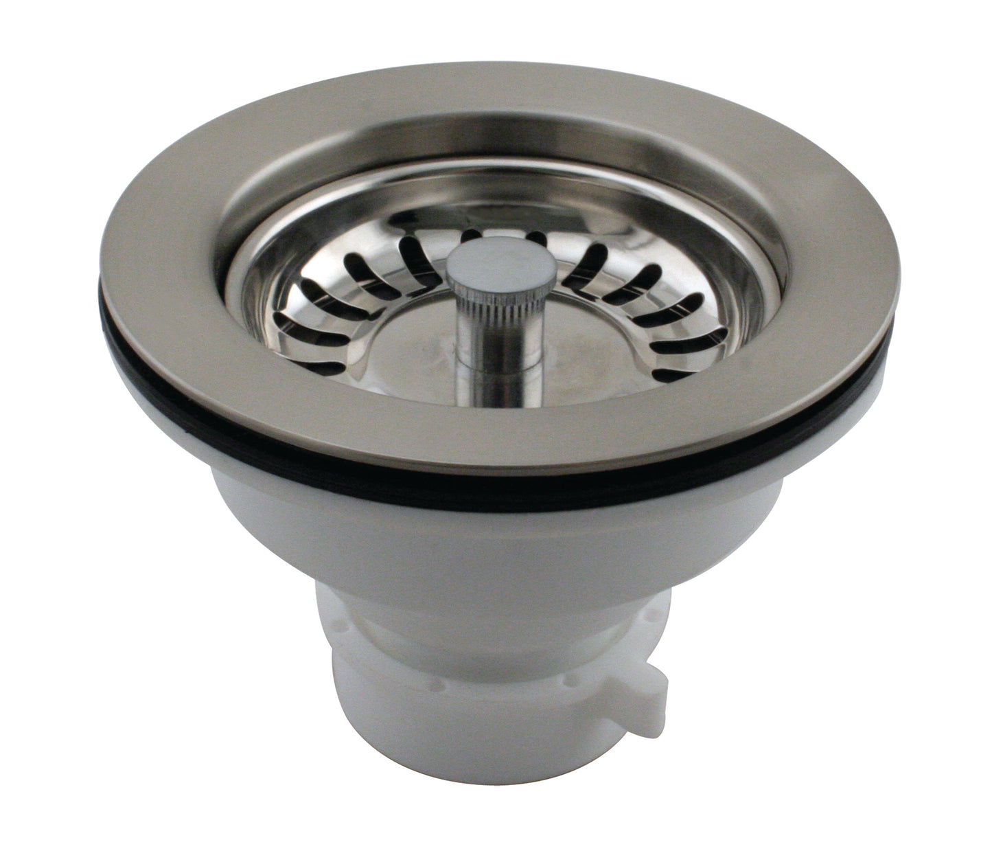 Westbrass D2143P Push/Pull Style Large Kitchen Basket Strainer