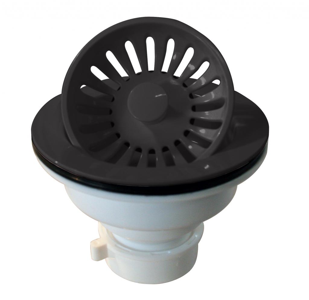 Westbrass D2143P Push/Pull Style Large Kitchen Basket Strainer